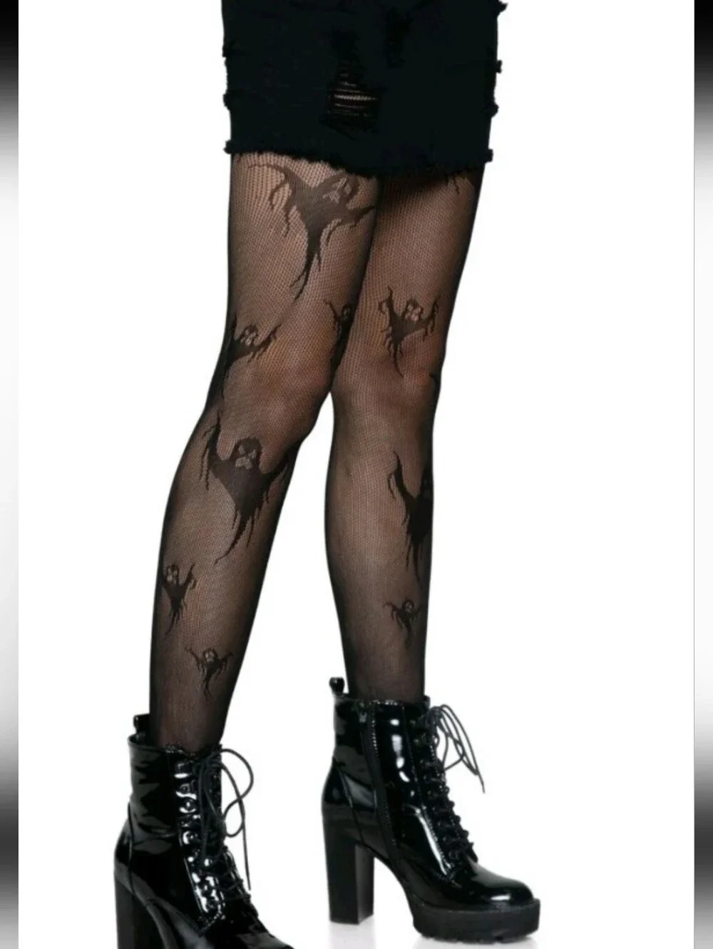 Get Ghosted Fishnet Tights